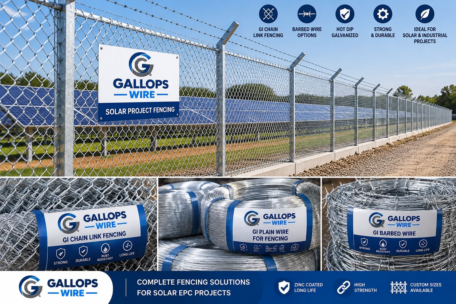 Fencing, Agricultural & EPC Solar Fencing